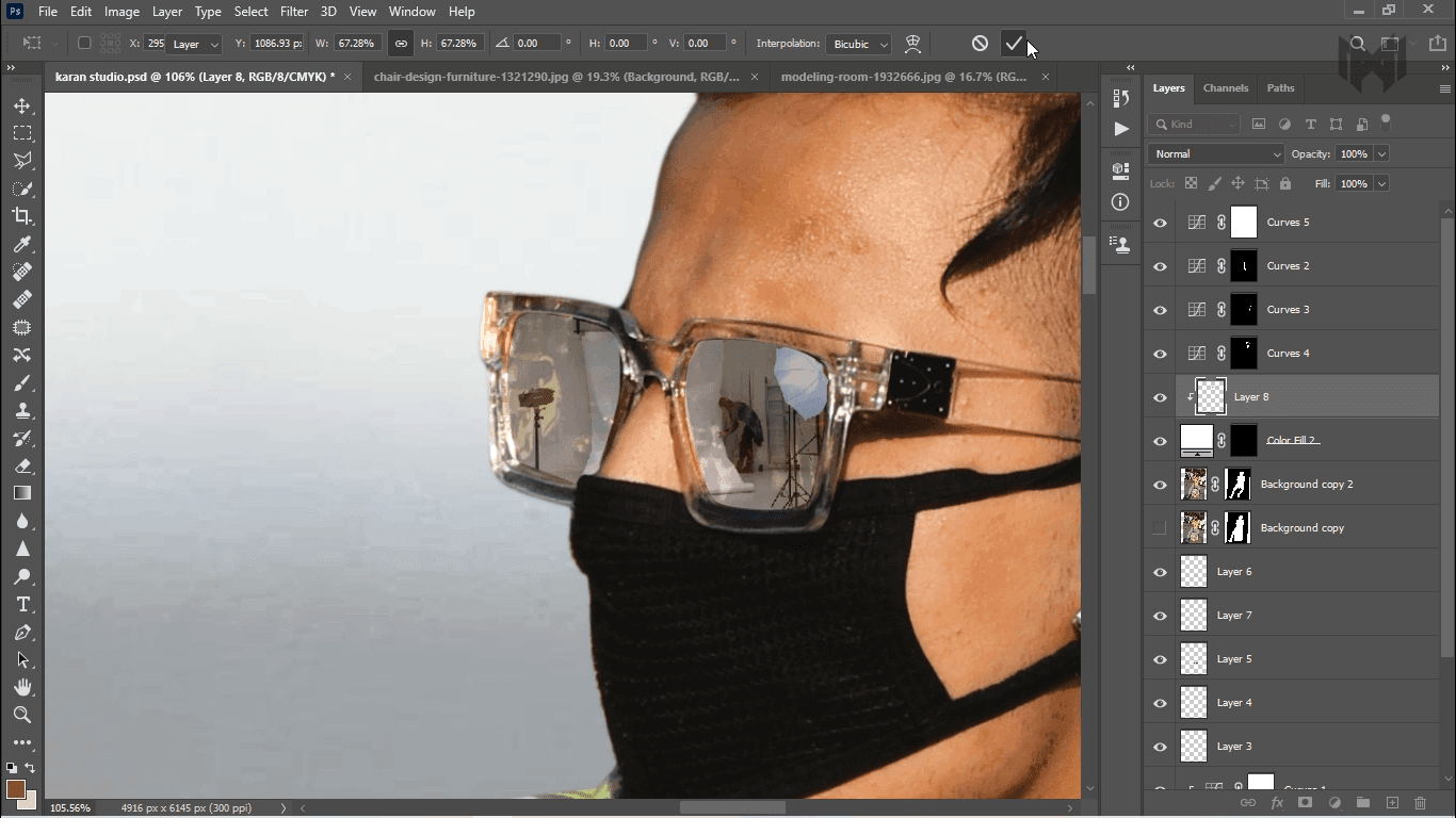studio photo editing