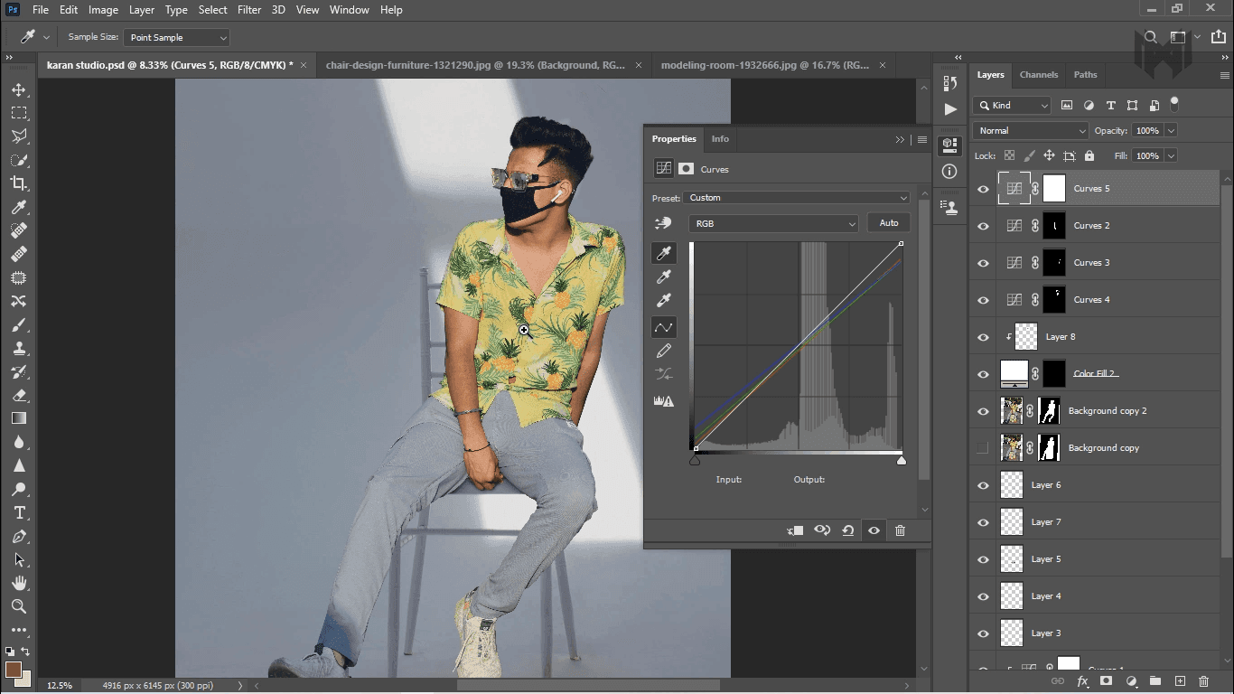 studio photo editing