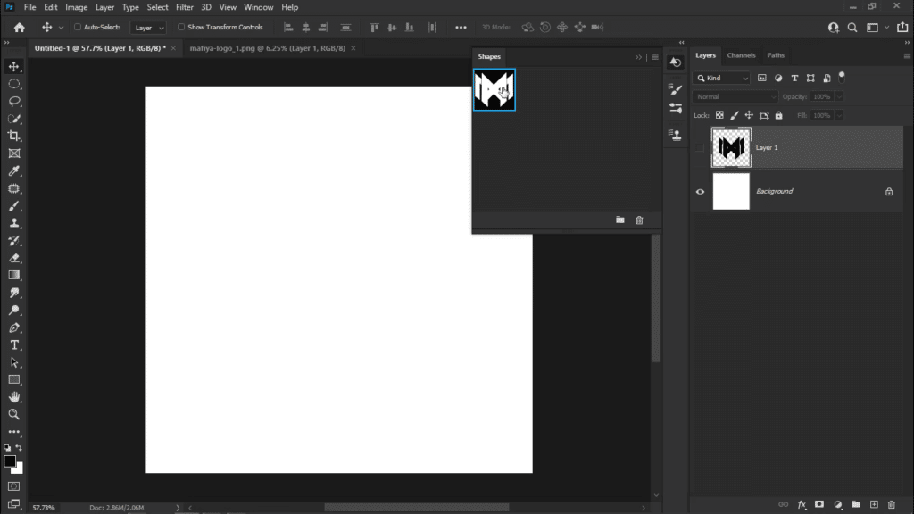 custom shapes for photoshop