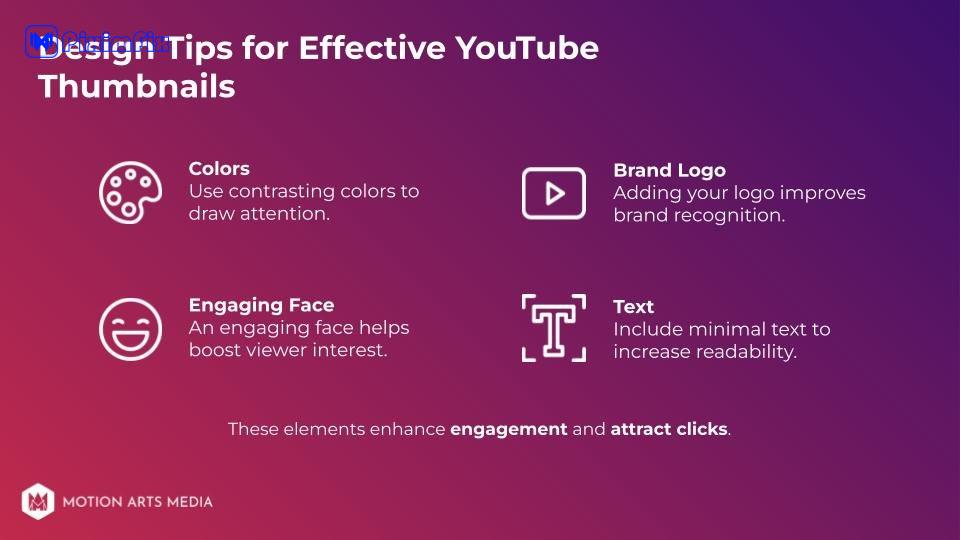 DesignTipsforEffectiveYouTubeThumbnails InfographicCard