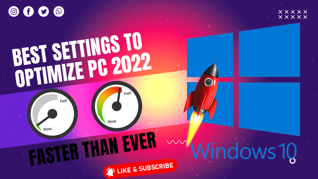Speed Up Windows 10
