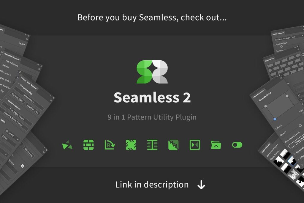 seamless 2 pattern utility plugin