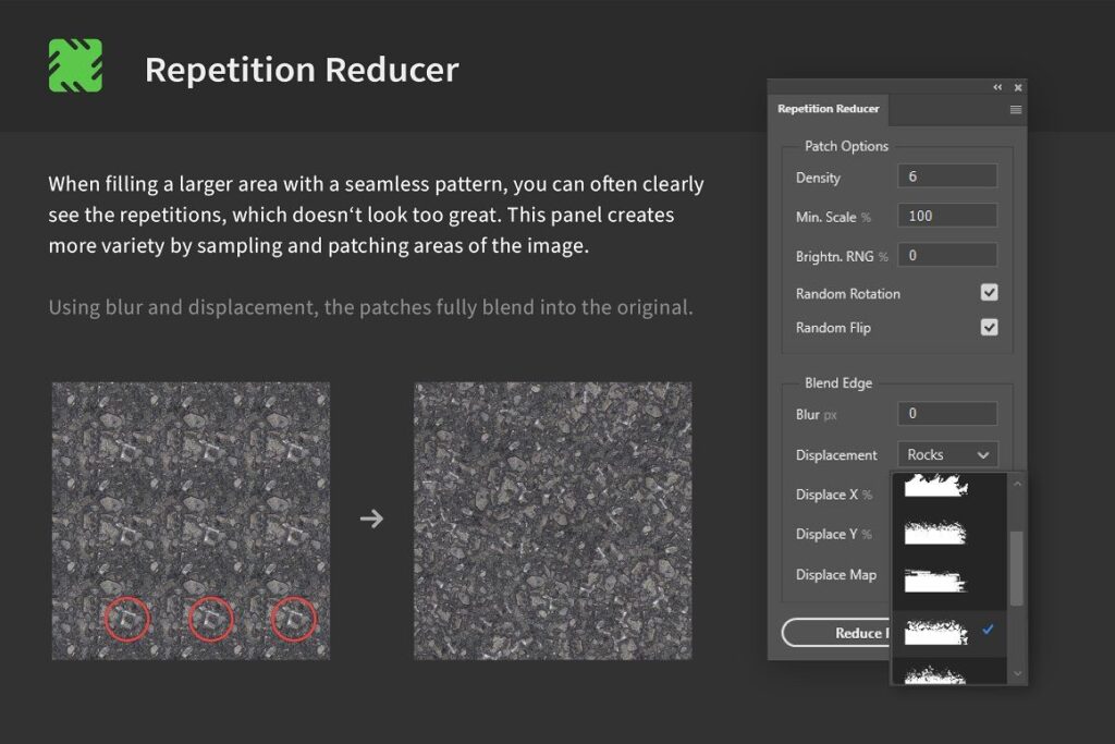 seamless 2 pattern utility plugin
