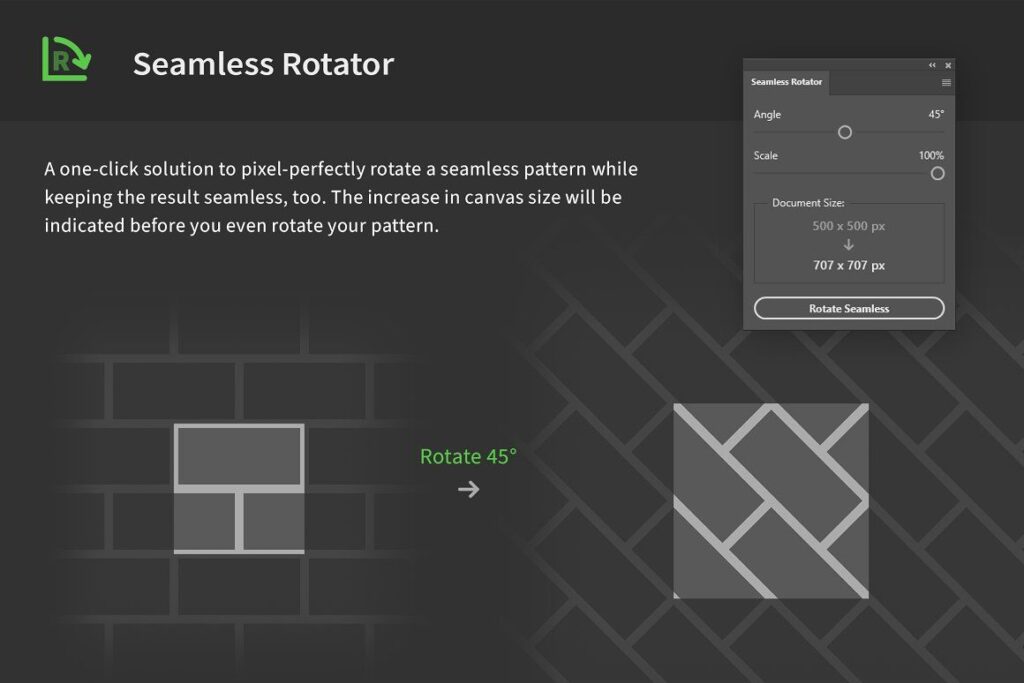 seamless 2 pattern utility plugin