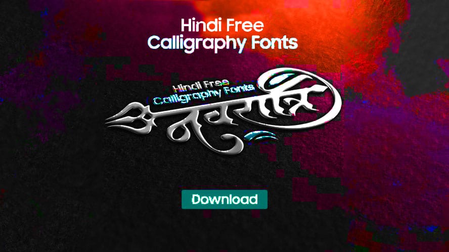 Hindi Calligraphy Fonts