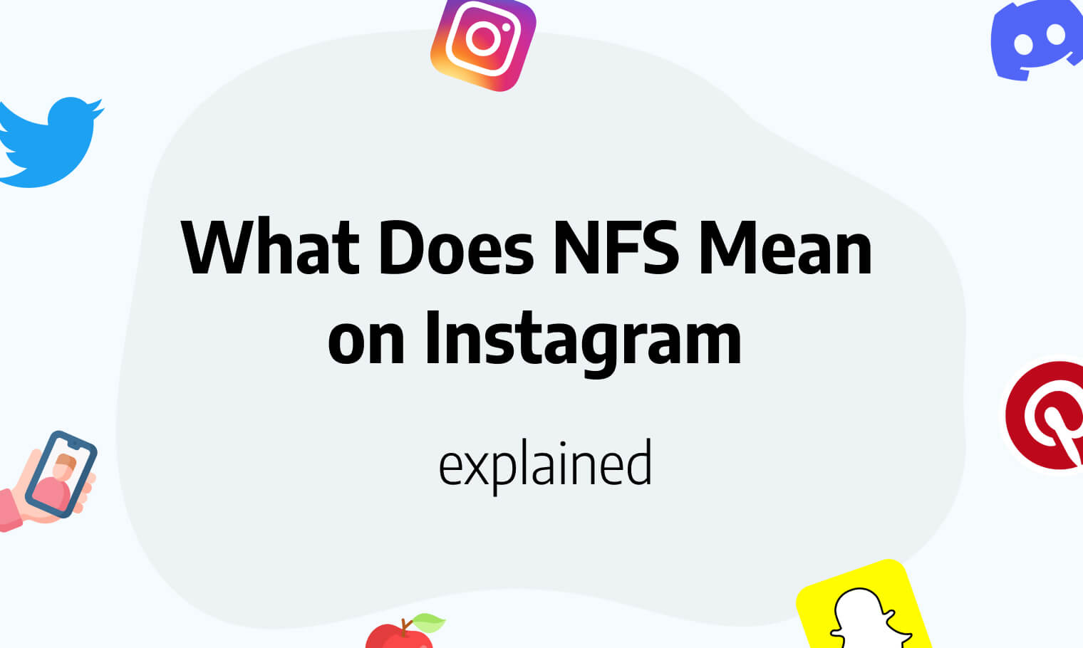 what does NFS mean instagram