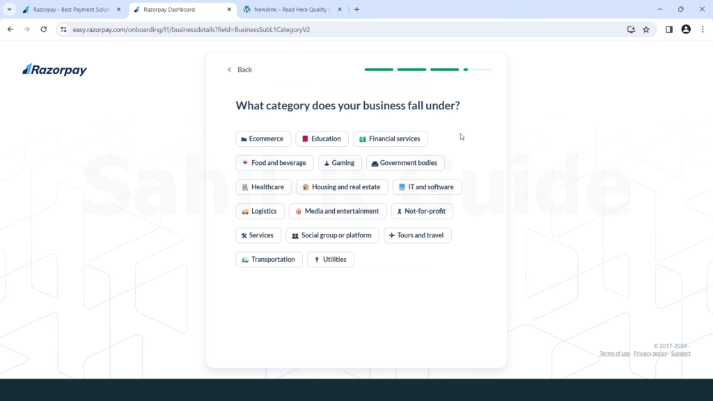 Razorpay Payment Gateway Apply Complete Guide 2024 Razorpay Merchant Account Apply Process SRG 10