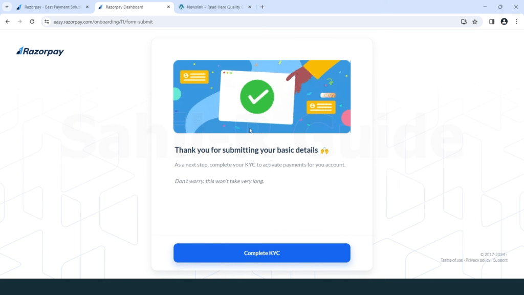 Razorpay Payment Gateway Apply Complete Guide 2024 Razorpay Merchant Account Apply Process SRG 12