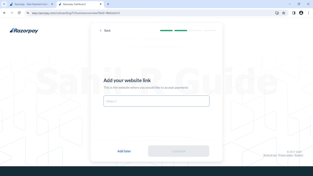 Razorpay Payment Gateway Apply Complete Guide 2024 Razorpay Merchant Account Apply Process SRG 5
