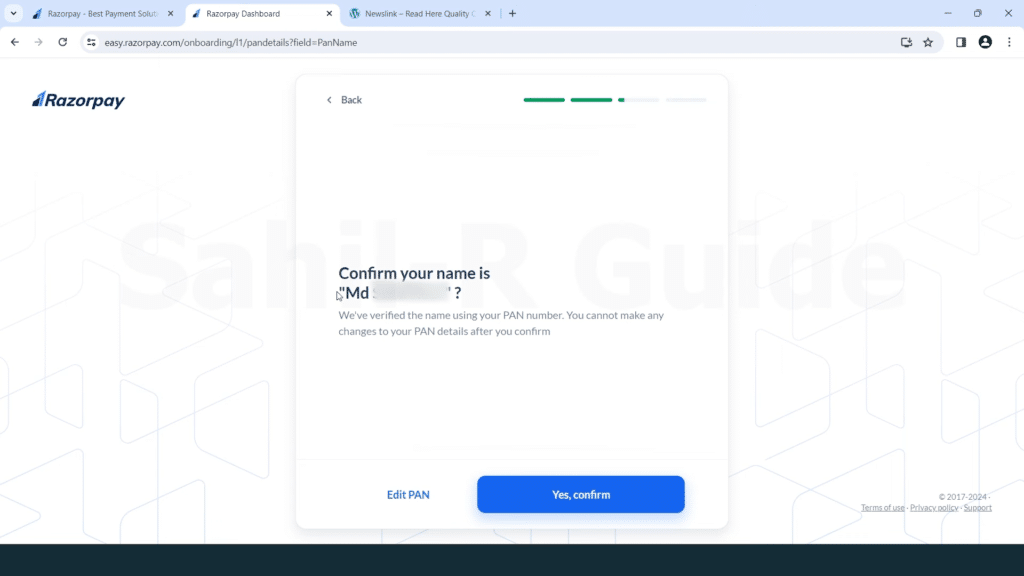 Razorpay Payment Gateway Apply Complete Guide 2024 Razorpay Merchant Account Apply Process SRG 8