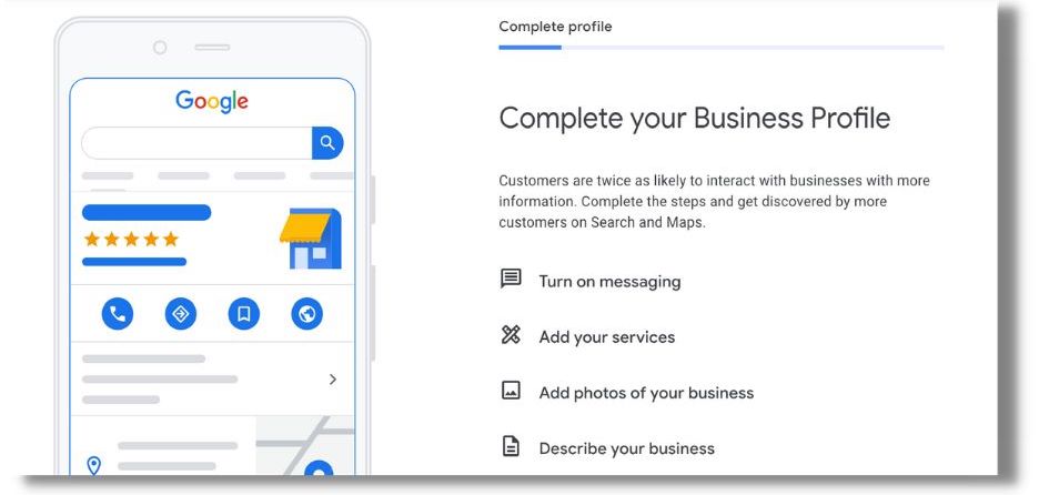 optimize google business complete profile
