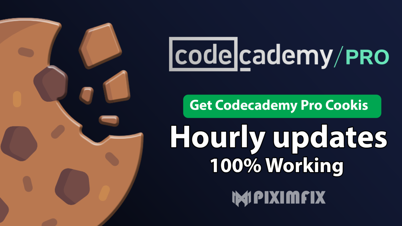 Get Codecademy Premium Cookies | Update Hourly