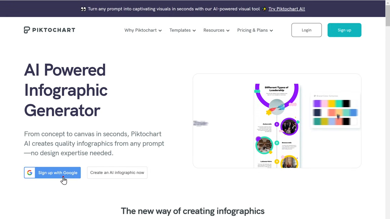 How to Generate Stunning Infographic 😎 in ONE Click Text to Infographic 1 8 screenshot
