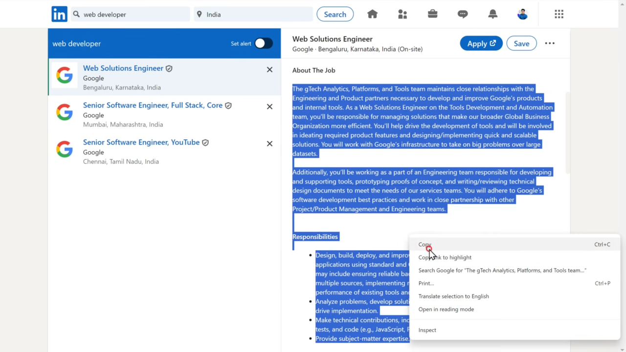 How to Write a Professional Resume 📄 Using AI 2024 6 0 screenshot
