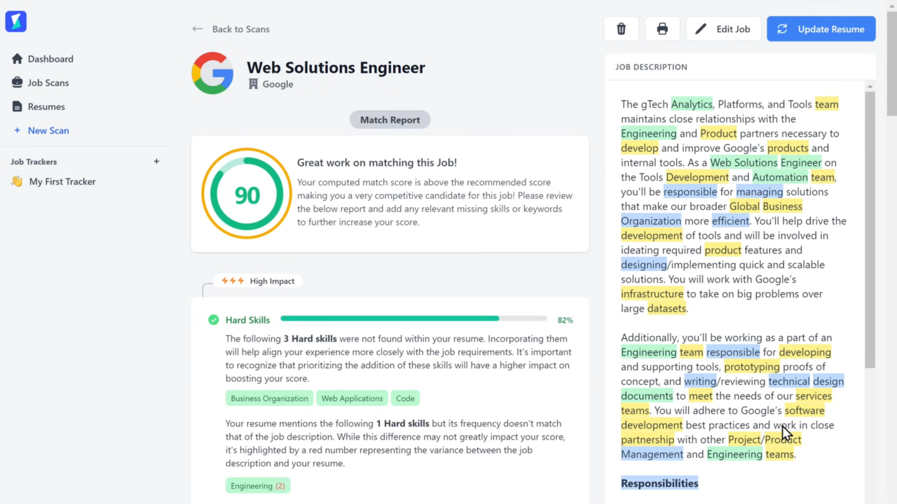 How to Write a Professional Resume 📄 Using AI 2024 7 39 screenshot