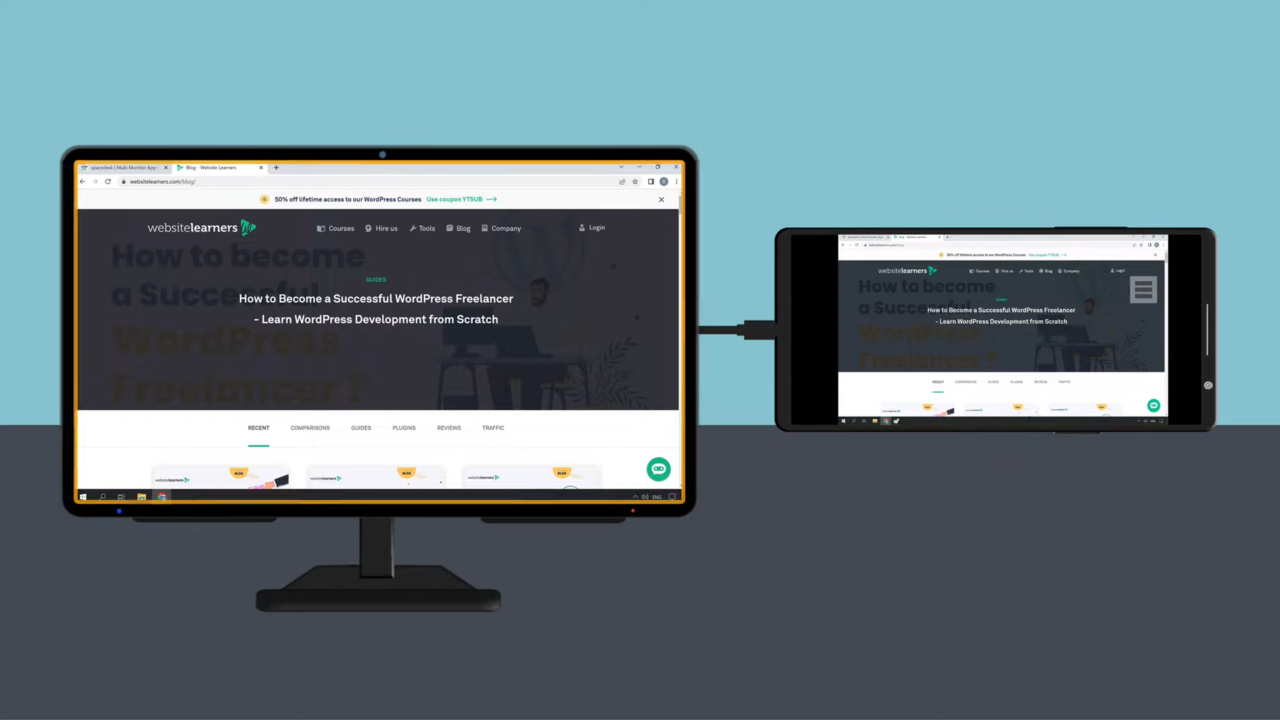 How to use your Phone as Second Monitor 3 52 screenshot