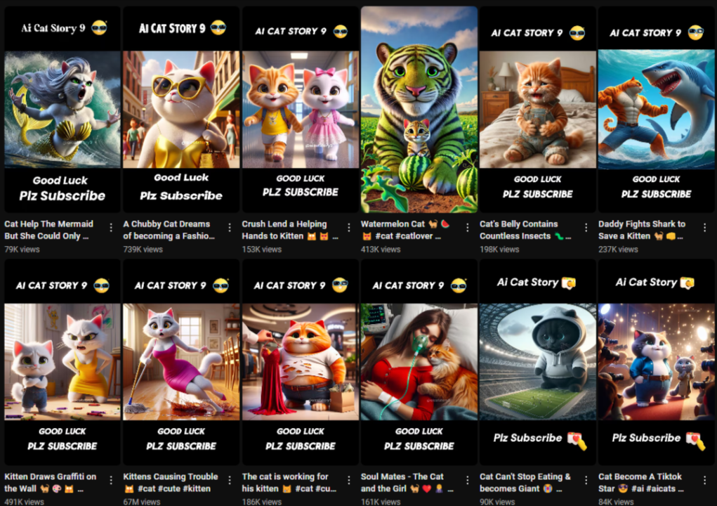 Ai Cat Story 9 YouTube 12 16 2024 03 59 PM