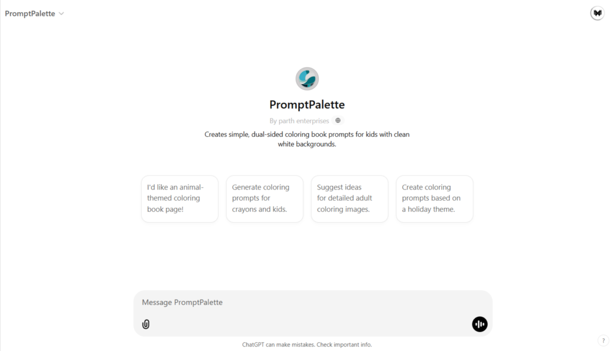 ChatGPT PromptPalette 12 25 2024 04 55 PM 1