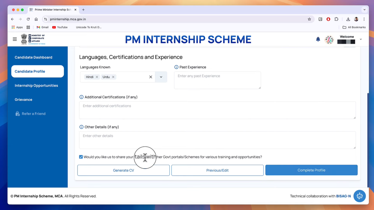PM Internship Yojana Eligibility Benefits and Registration Process Government Scheme for Youth 5 3 screenshot