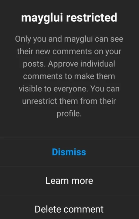 how to know if someone restricted you on instagram 4 compressed
