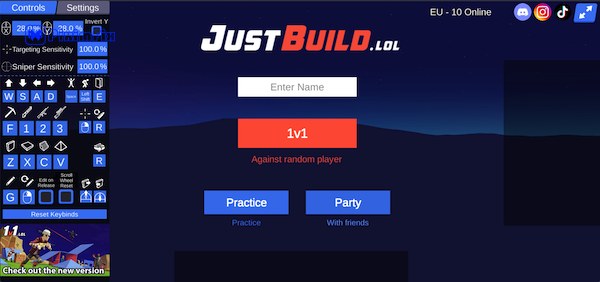 justbuild lol online