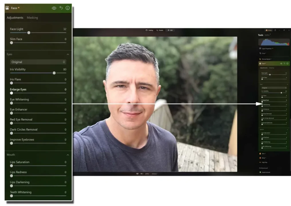 luminar neo portrait face ai settings 1024x725 1