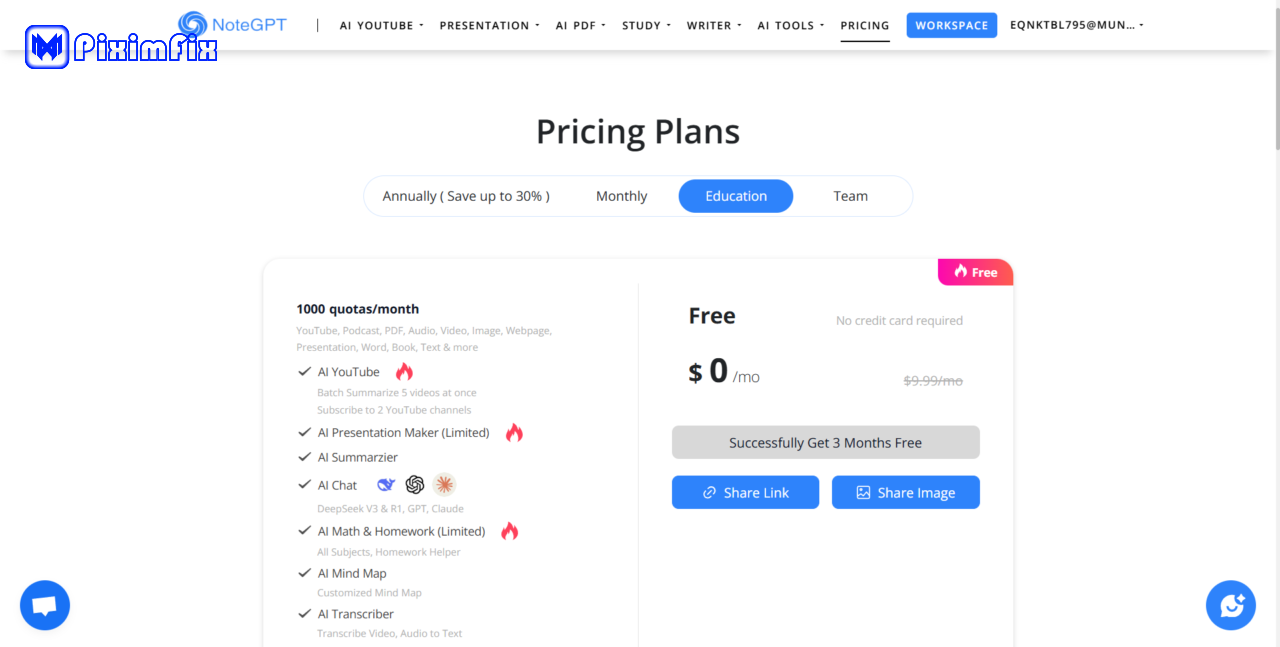 NoteGPT 3 Months Free Method